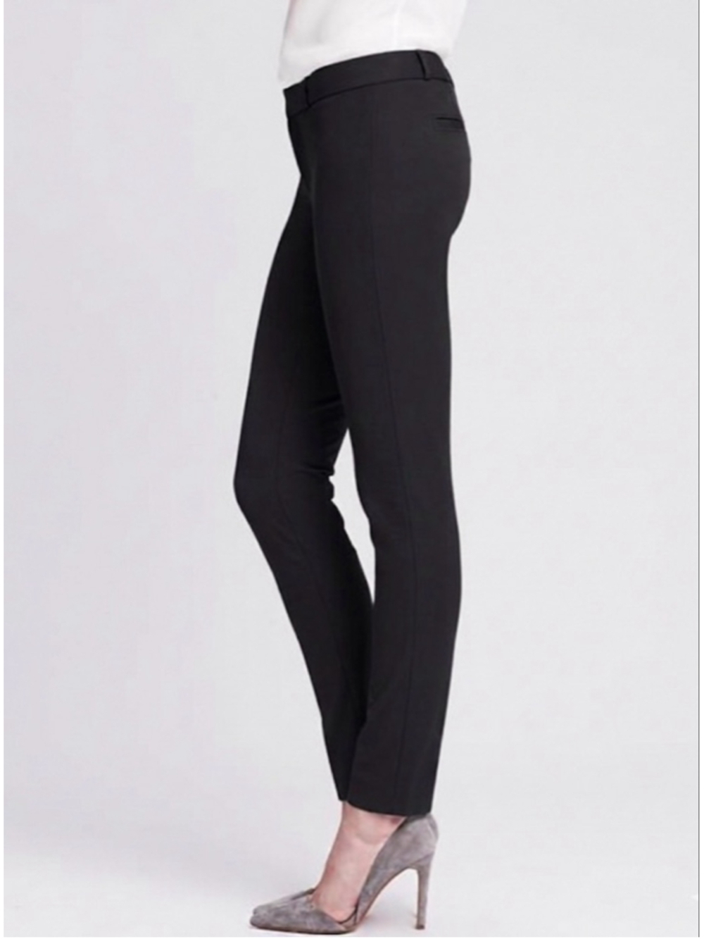 Banana Republic Black Sloan Fit Ankle Pants Size 6